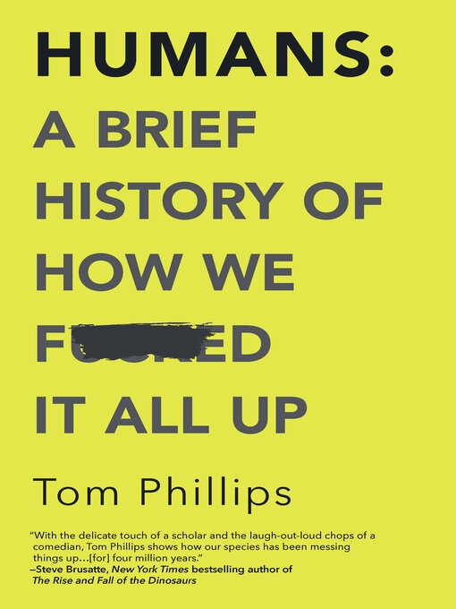 Title details for Humans by Tom Phillips - Wait list